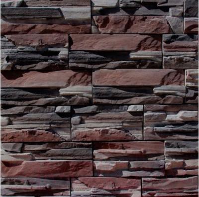 Декоративный камень бетонный Royal Legend Бернер Альпен бежево-коричневый с серым 13-189 (440/245/185x95x20-30)