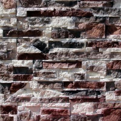 Декоративный камень бетонный Royal Legend Голарда бежево-коричневый с серым 19-189 (470/280/187x93x10-35)