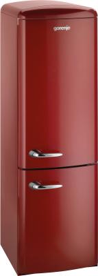 Холодильник с морозильником Gorenje RKV60359OR - общий вид