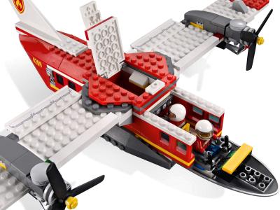 Конструктор Lego City Пожарный самолёт (4209) - пожарный самолёт с открытой кабиной