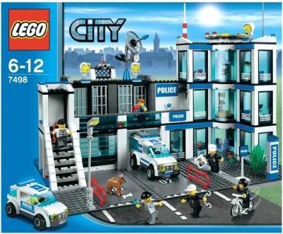 Конструктор Lego City Полицейский участок (7498) - упаковка