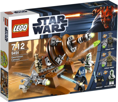 Конструктор Lego Star Wars Джеонозианская пушка (9491) - упаковка
