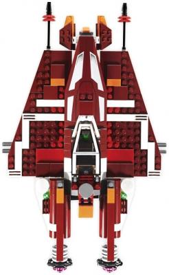 Конструктор Lego Star Wars Республиканский атакующий звёздный истребитель (9497) - вид истребителя сверху