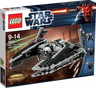 Конструктор Lego Star Wars Ситхский перехватчик класса "Фурия" (9500) - в упаковке