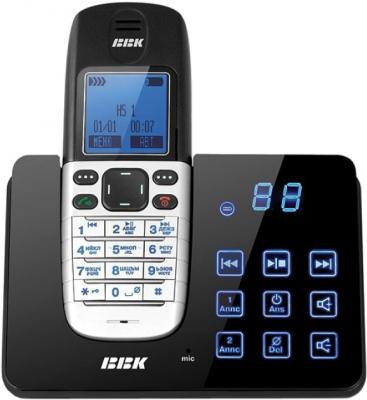 Беспроводной телефон BBK BKD-831R RU (Black) - общий вид
