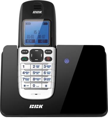Беспроводной телефон BBK BKD-832 RU Black - общий вид