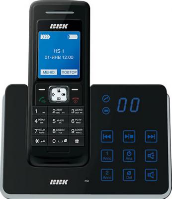 Беспроводной телефон BBK BKD-833R RU  (Black) - общий вид