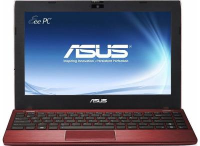 Ноутбук Asus Eee PC 1225B-RED052M - фронтальный вид
