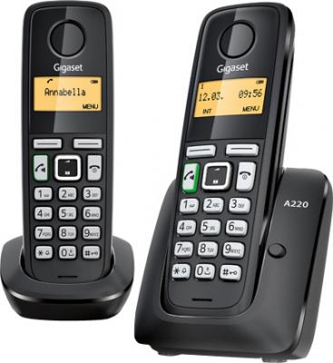 Беспроводной телефон Gigaset A220 Duo - общий вид