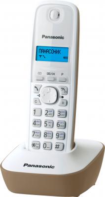 Беспроводной телефон Panasonic KX-TG1611 (бежевый) - общий вид