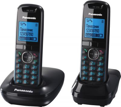 Беспроводной телефон Panasonic KX-TG5512  (Black, KX-TG5512RUB) - вид сбоку