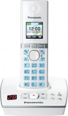 Беспроводной телефон Panasonic KX-TG8061 (White, KX-TG8061RUW) - общий вид