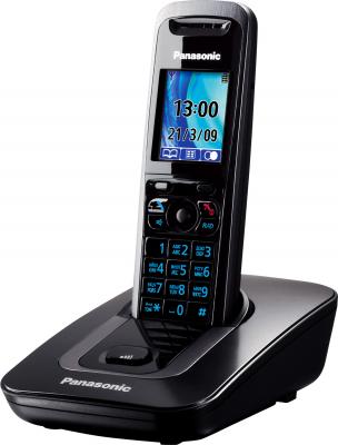 Беспроводной телефон Panasonic KX-TG8411 (Black (KX-TG8411RUB)) - общий вид