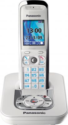 Беспроводной телефон Panasonic KX-TG8421 (White, KX-TG8421RUW) - общий вид