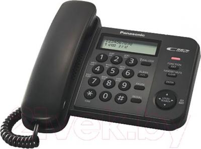 Проводной телефон Panasonic KX-TS2356 (черный)