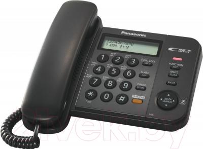 Проводной телефон Panasonic KX-TS2358 (черный)