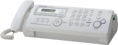 Факс Panasonic KX-FP218RU - вид сбоку