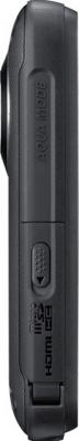 Видеокамера Samsung HMX-W300 Black-Titanium - вид сбоку
