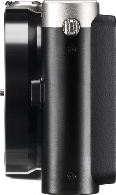 Беззеркальный фотоаппарат Samsung NX210 Kit 18-55mm Black-Silver - вид сбоку