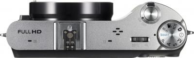 Беззеркальный фотоаппарат Samsung NX210 Kit 18-55mm Black-Silver - вид сверху