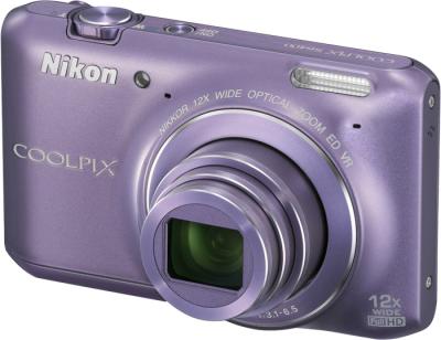 Компактный фотоаппарат Nikon Coolpix S6400 (Purple) - общий вид