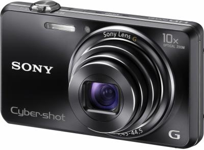 Компактный фотоаппарат Sony Cyber-shot DSC-WX100 (Black) - общий вид