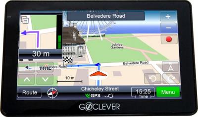GPS навигатор GoClever 4366 - вид спереди