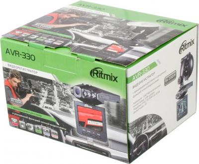 Автомобильный видеорегистратор Ritmix AVR-330 - коробка