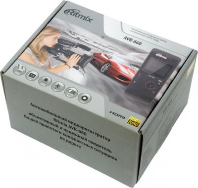 Автомобильный видеорегистратор Ritmix AVR-660 - коробка