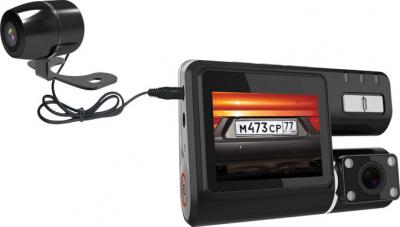 Автомобильный видеорегистратор Ritmix AVR-750 - общий вид (со второй камерой)