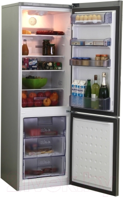 Холодильник с морозильником Beko CN 327120 S - общий вид