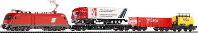 Железная дорога игрушечная Piko Электровоз и 3 грузовых вагона (57170) - общий вид