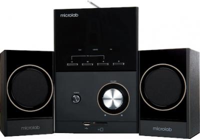 Мультимедиа акустика Microlab M223U (черный) - общий вид