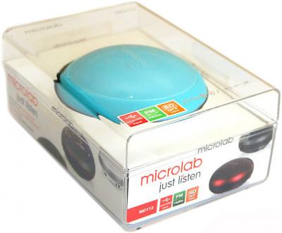 Портативная колонка Microlab MD 112 Blue (MD112-3164) - в упаковке