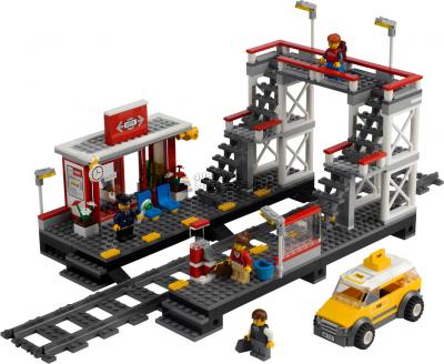 Конструктор Lego City Железодорожный вокзал (7937) - общий вид
