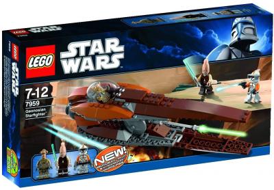 Конструктор Lego Star Wars Звездный истребитель Джеонозианцев (7959) - упаковка