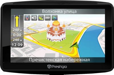 GPS навигатор Prestigio GeoVision 7900 BTFMTV - вид спереди