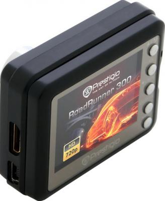 Автомобильный видеорегистратор Prestigio RoadRunner 300 - дисплей