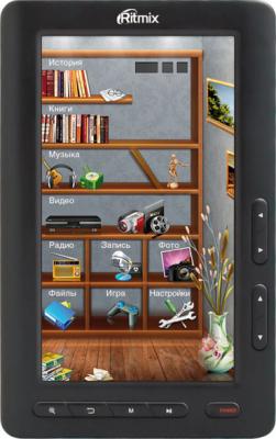 Электронная книга Ritmix RBK-420 Black (microSD 4Gb) - общий вид