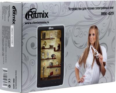 Электронная книга Ritmix RBK-429 (microSD 4Gb) - коробка