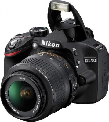 Зеркальный фотоаппарат Nikon D3200 Double Kit 18-55mm VR + 55-200mm VR - общий вид