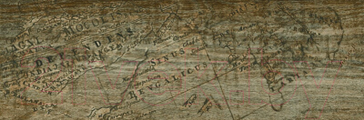 Декоративная плитка Kerranova Timber Mahogany карта 2m33/d01 (600x200)