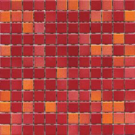 Мозаика VitrA Colorline Mix 7 Красный (300x300, M2.5x2.5)
