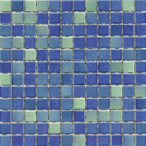 Мозаика VitrA Colorline Mix 8 Зелено-голубой (300x300, M2.5x2.5)