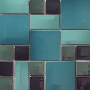 Мозаика VitrA Day-To-Day Acqua Blue Mix Glossy (300x300)