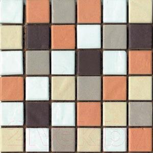 Мозаика VitrA Semplice Mix Табачно-Кремовый (300x300, M5x5)