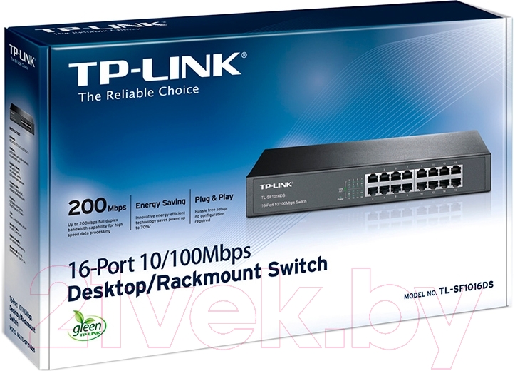 Коммутатор TP-Link TL-SF1016DS