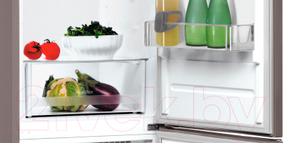 Холодильник с морозильником Whirlpool BSNF 8101 OX