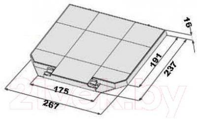 Угольный фильтр для вытяжки Faber Easy Cube/Stilo