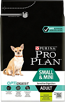 

Корм для собак Pro Plan, Adult Sensitive Small & Mini с ягненком и рисом